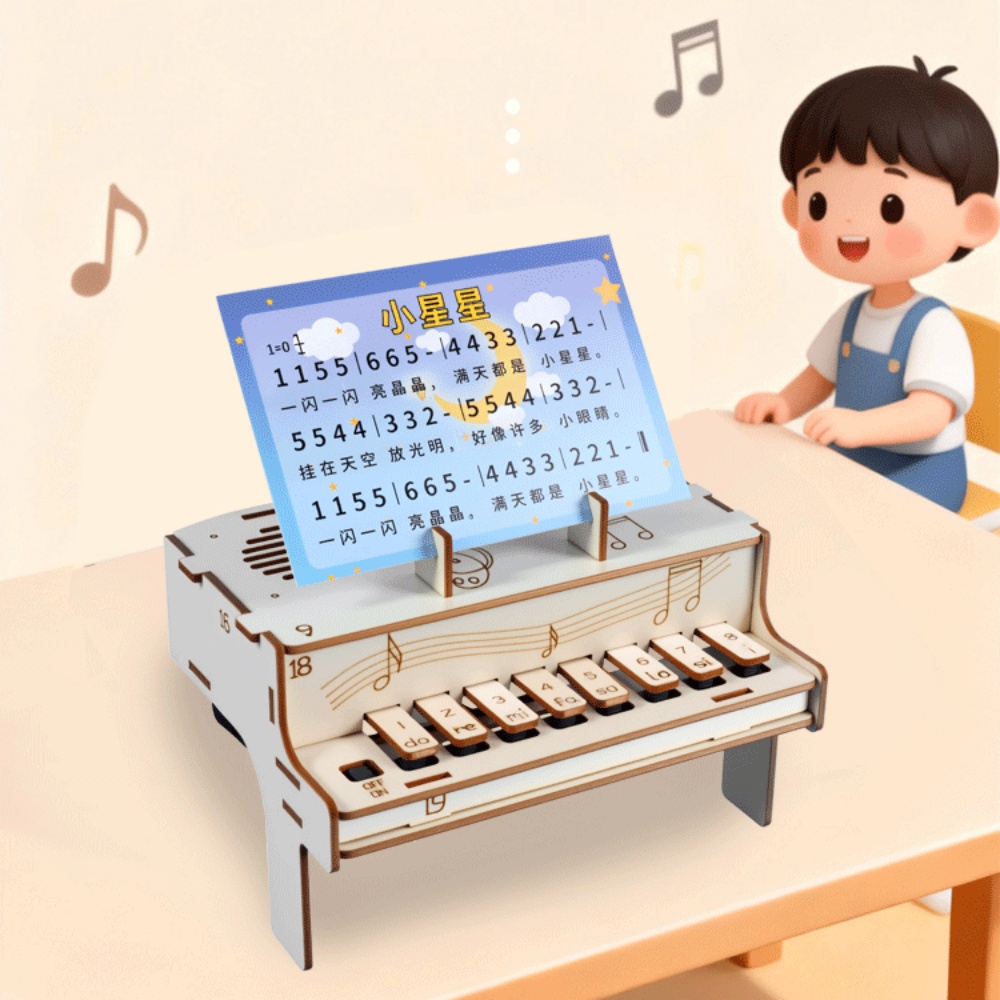 DIY Wooden Electronic Piano Mo - Diy Electronics Music 리뷰 및 가격