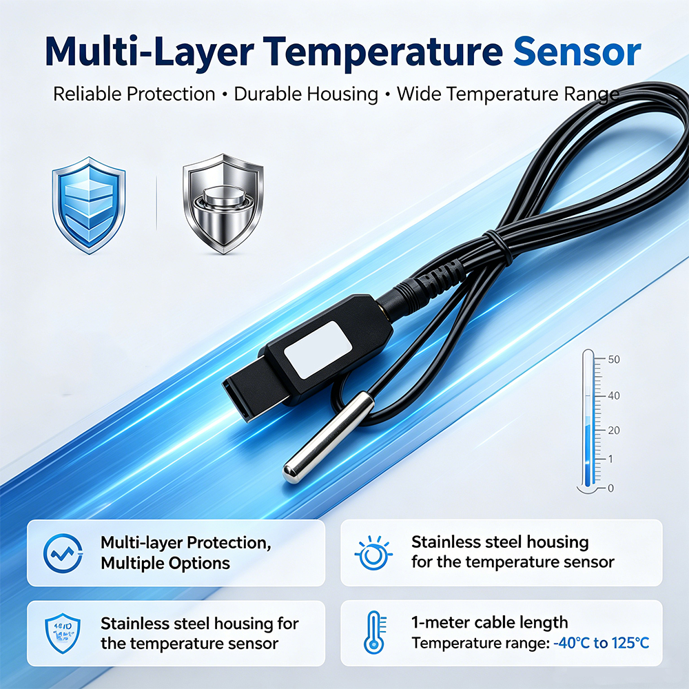 1PCS USB Temperature Sensor MO - Ds18B20 Temperature Sensor 리뷰 및 가격