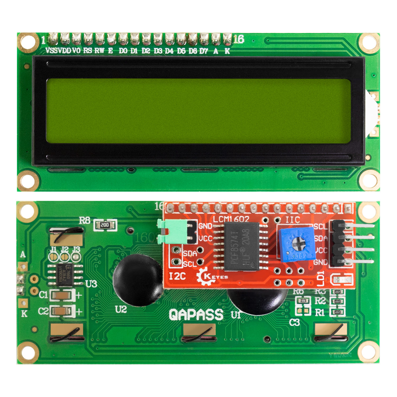 KEYES DC 3.3V LCD1602+I2C Modu - I2C Lcd Display 리뷰 및 가격