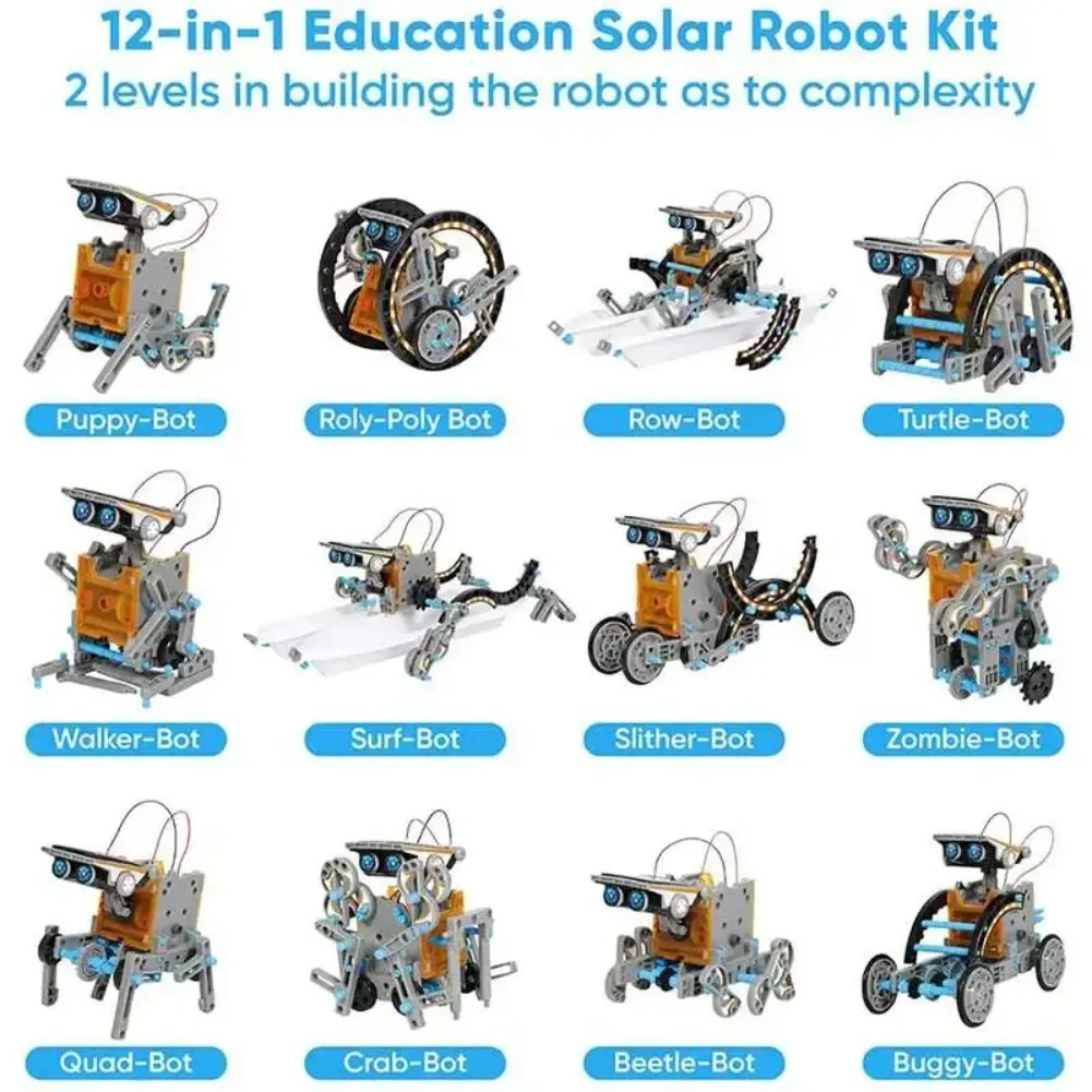 13 in 1 Solar Powered Robot Sc - Diy Home Electronics 리뷰 및 가격
