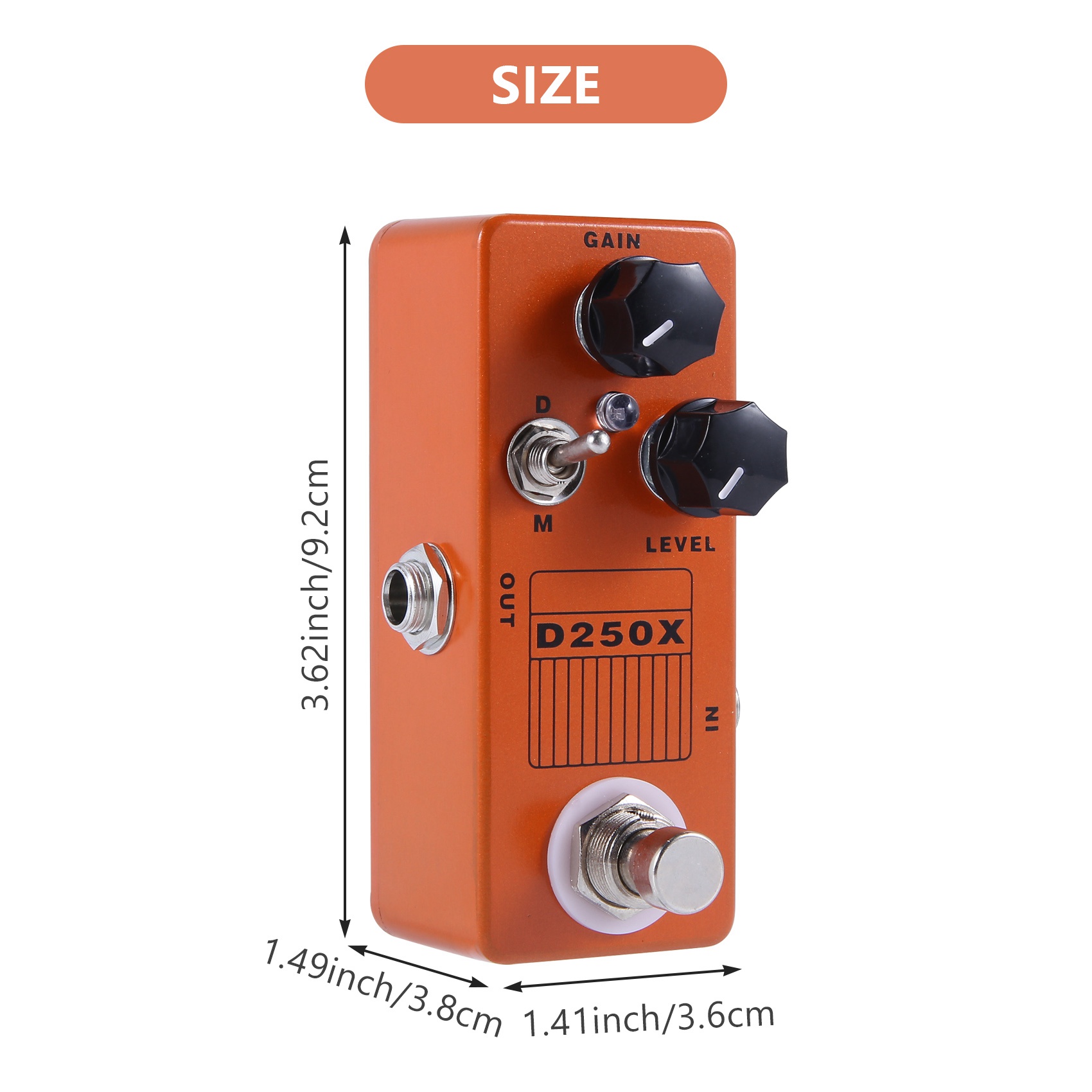 SMIEA Mosky D250X Mini Overdri - Diy Guitar Electronics 리뷰 및 가격