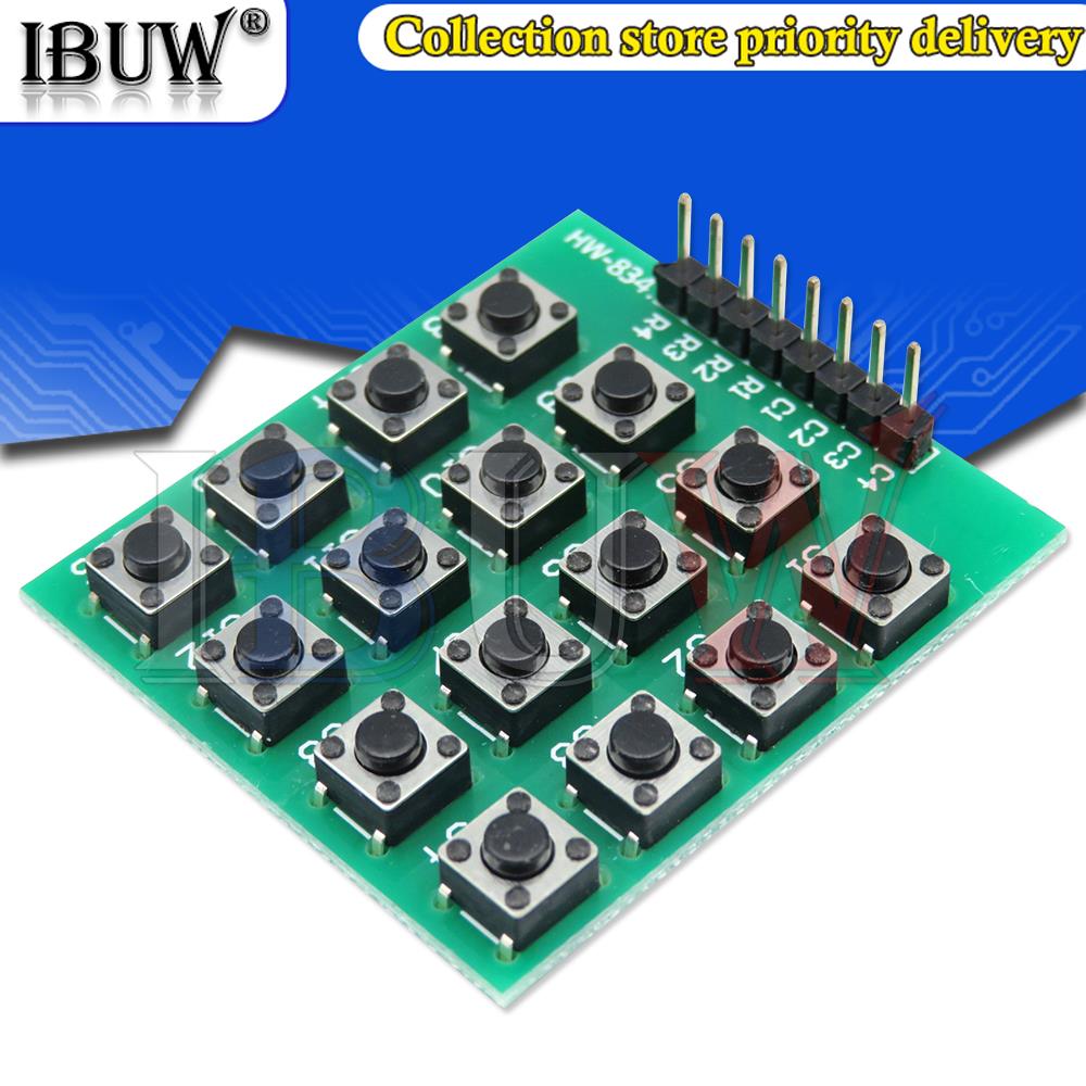 5PCS 8pin 4*4 4x4 Matrix 16 Ke - Diy Electronics Breadboard 리뷰 및 가격