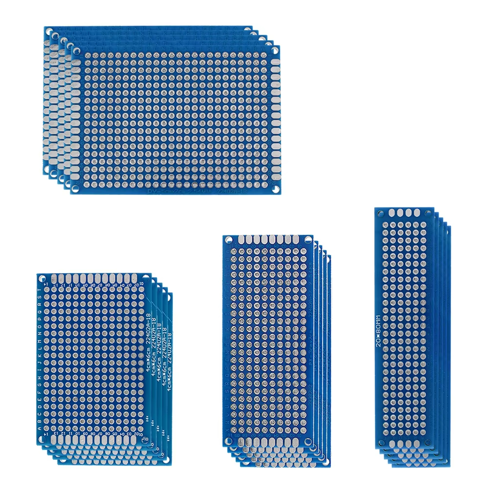20PCS/Lot Double sided PCB kit - Diy Electronics Breadboard 리뷰 및 가격